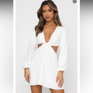 White Fox, What You Feel Mini Dress White